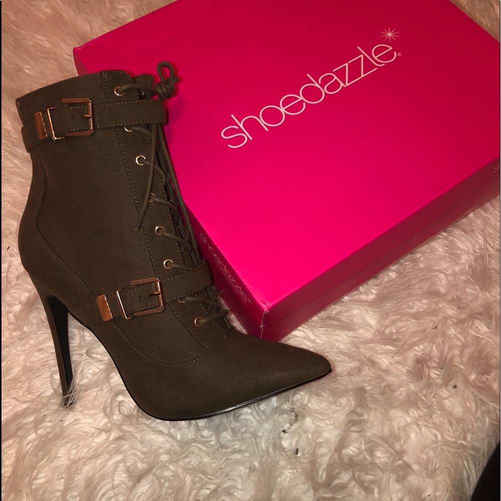 COPY - Army green bootie (Brand New)